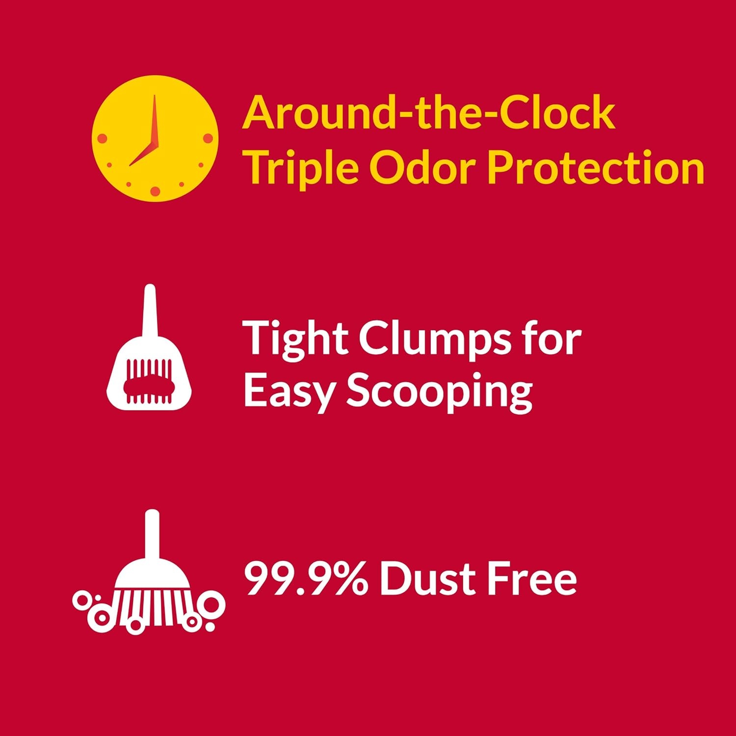 image:imagePurina Tidy Cats LightWeight 4in1 Strength Cat Litter 17 lb 999 dustfree formula 21day odor control tight clumping for multicat homes easy to carry2700 Pound Pack of 1