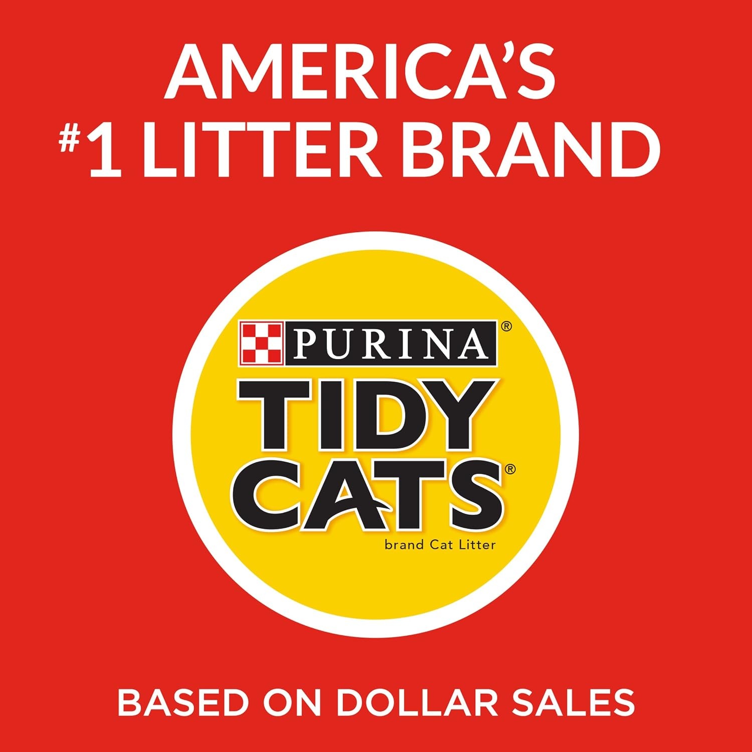 image:imagePurina Tidy Cats LightWeight 4in1 Strength Cat Litter 17 lb 999 dustfree formula 21day odor control tight clumping for multicat homes easy to carry2700 Pound Pack of 1