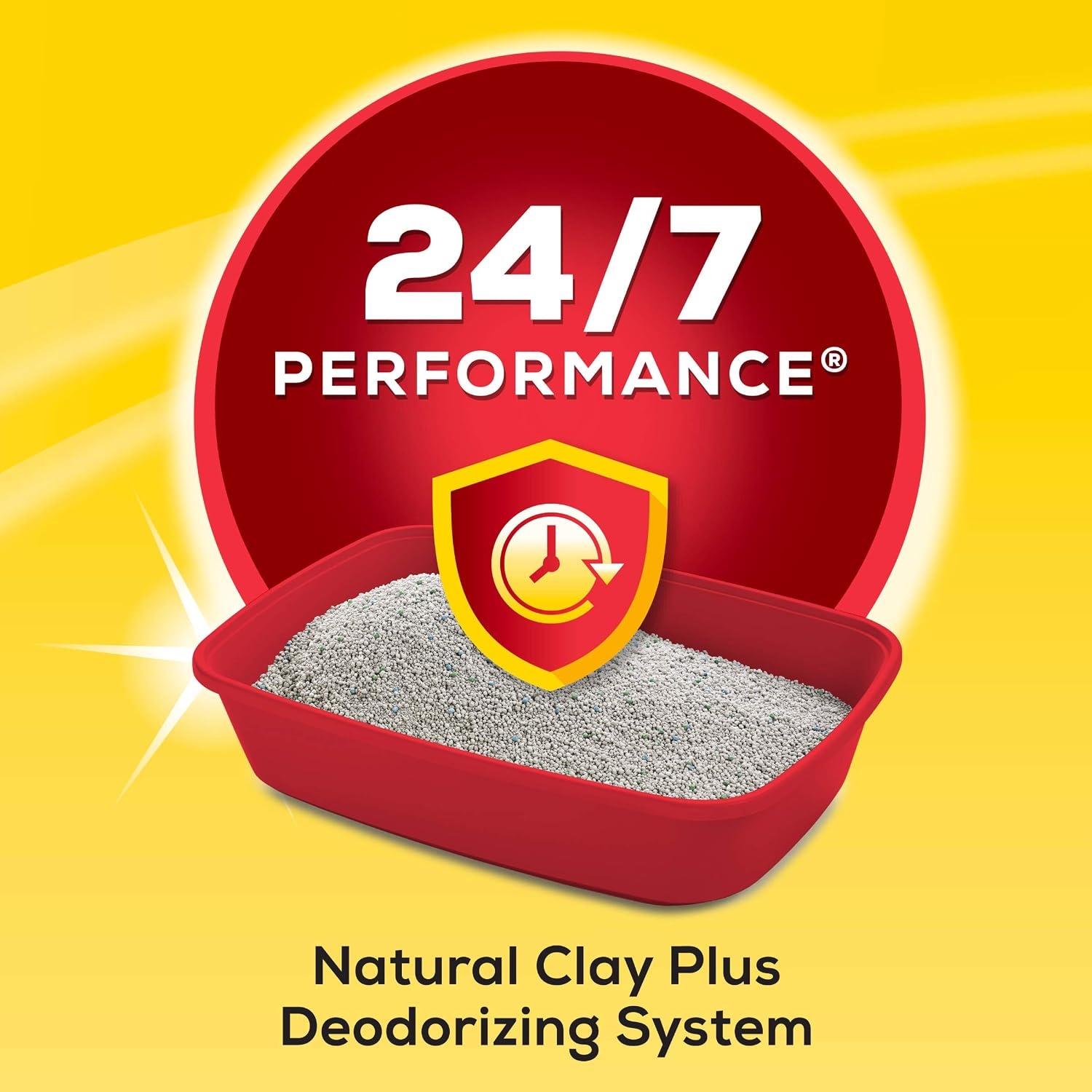 image:imagePurina Tidy Cats LightWeight 4in1 Strength Cat Litter 17 lb 999 dustfree formula 21day odor control tight clumping for multicat homes easy to carry40 Pound Pack of 1