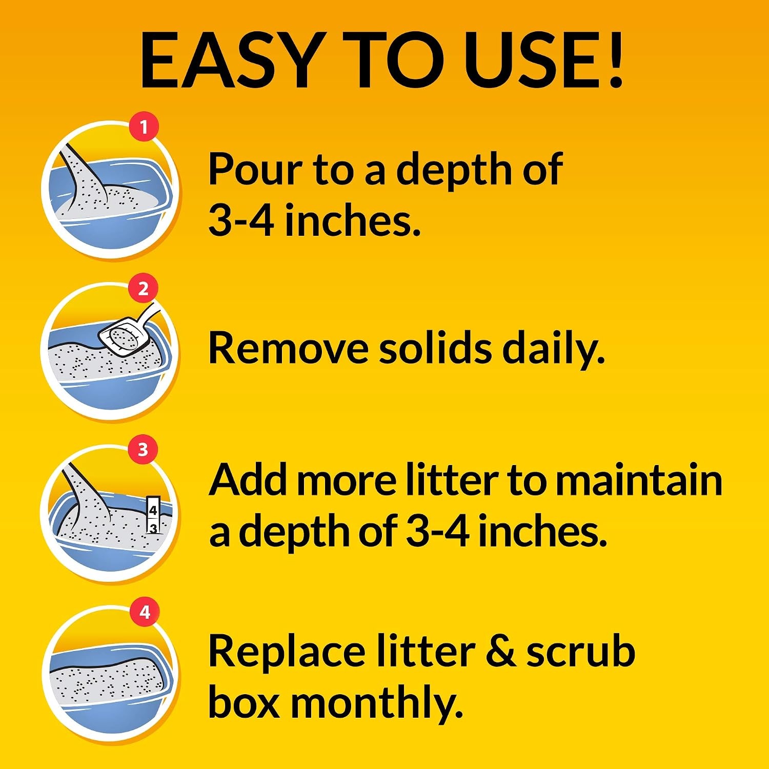 image:imagePurina Tidy Cats LightWeight 4in1 Strength Cat Litter 17 lb 999 dustfree formula 21day odor control tight clumping for multicat homes easy to carry40 Pound Pack of 1