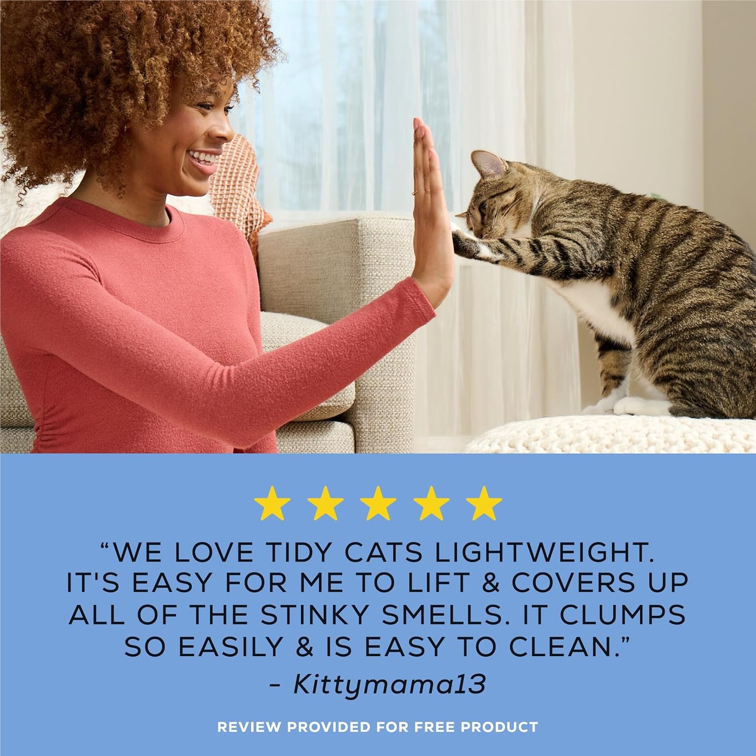 image:imagePurina Tidy Cats Low Dust Clumping Cat Litter LightWeight Free amp Clean Unscented Multi Cat Litter 17 lb Box Unscented charcoalpowered formula offers 21day odor control and tight dustfree clumping12 Pound Pack of 1