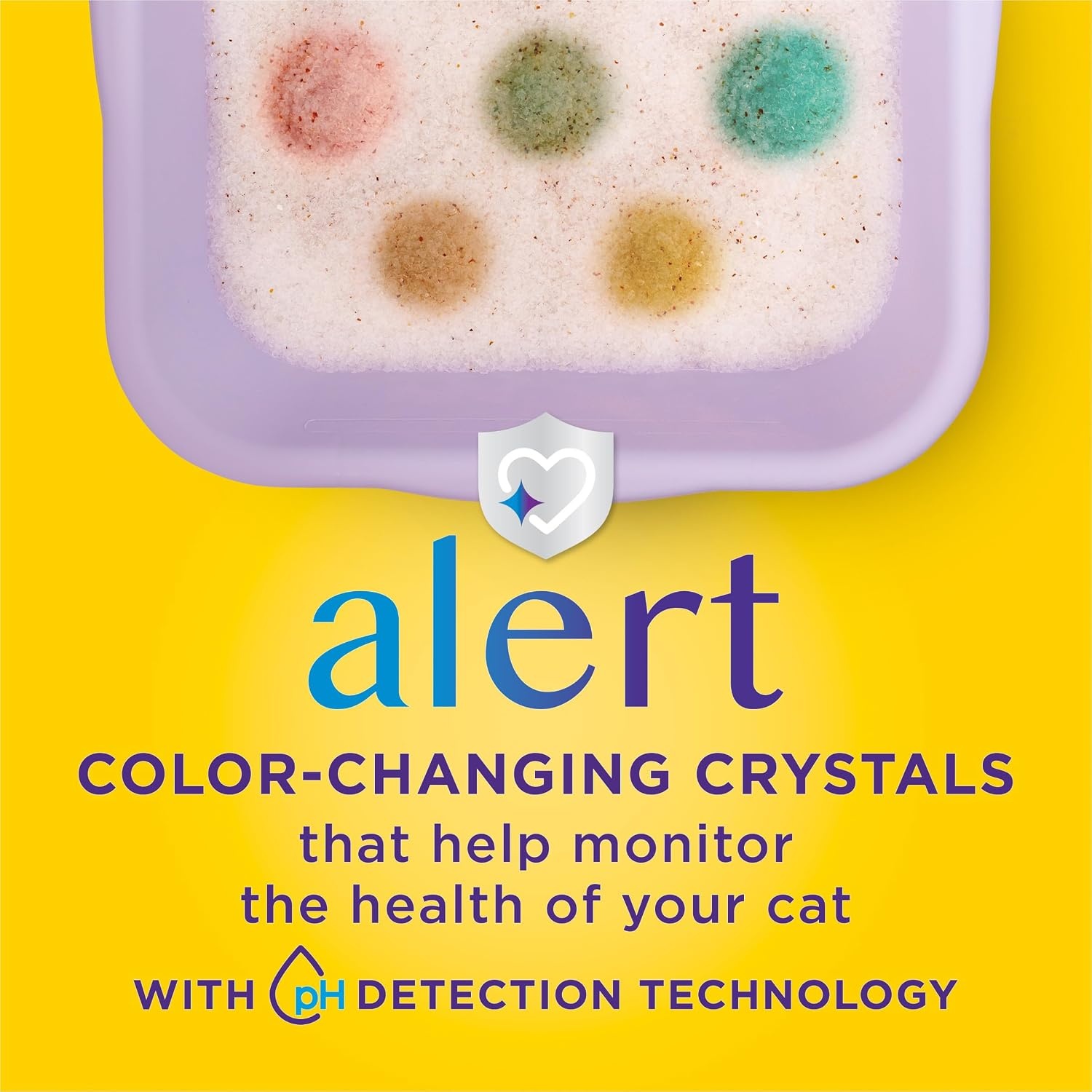 image:imagePurina Tidy Cats Tidy Care Alert Cat Health Monitoring Non Clumping Cat Litter with Silica Crystals 8 Pound Pack of 28 Pound Pack of 1