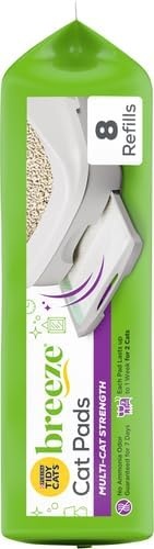 image:imagePurina Tidy Cats Cat Litter Breeze Pads Refill Pack Multi Cat Litter Pads 8 ct Bag8 Count Pack of 2