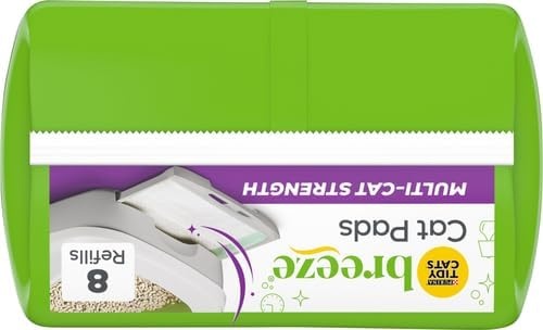 image:imagePurina Tidy Cats Cat Litter Breeze Pads Refill Pack Multi Cat Litter Pads 8 ct Bag8 Count Pack of 2