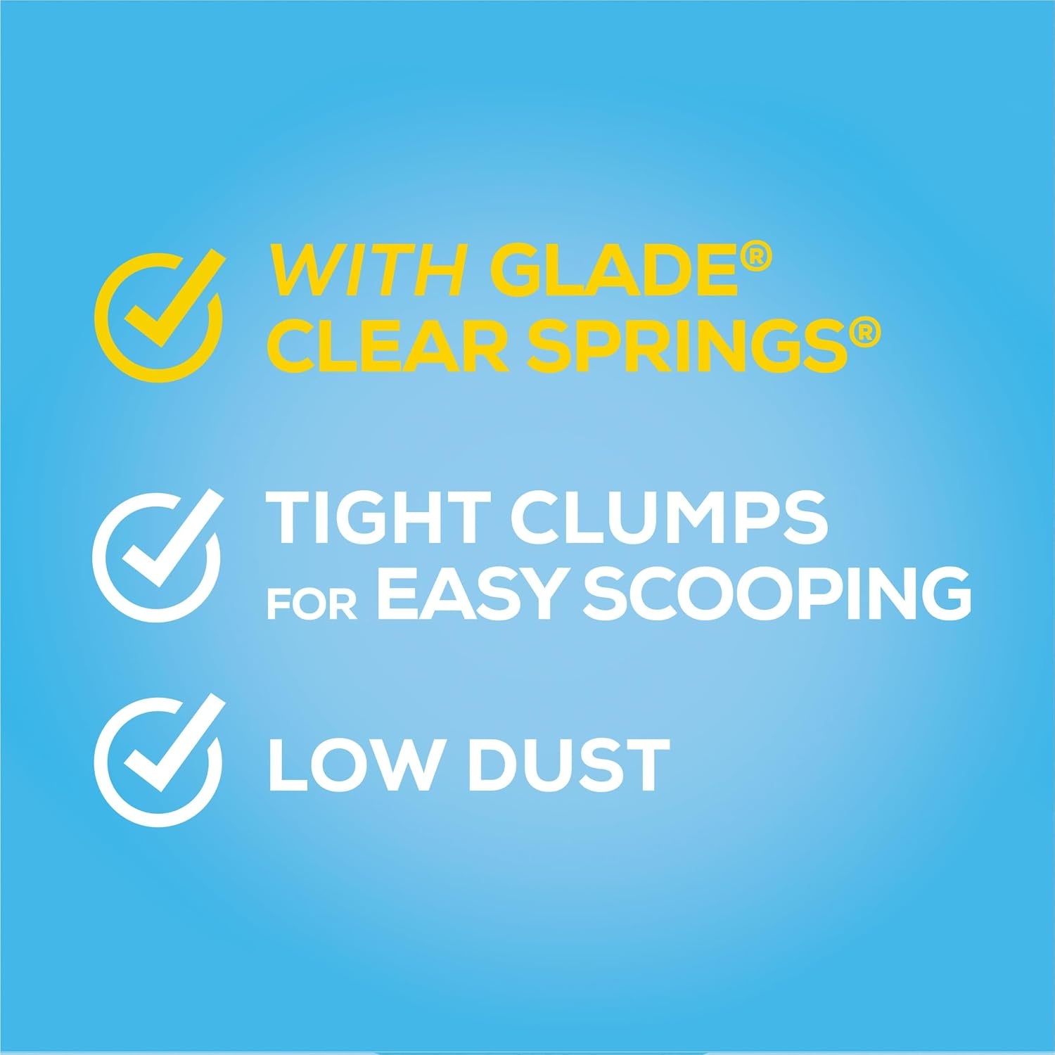 image:imagePurina Tidy Cats Clumping Multi Cat Litter Glade Clear Springs 16 lb Bag Pack of 216lb Bag Pack of 2