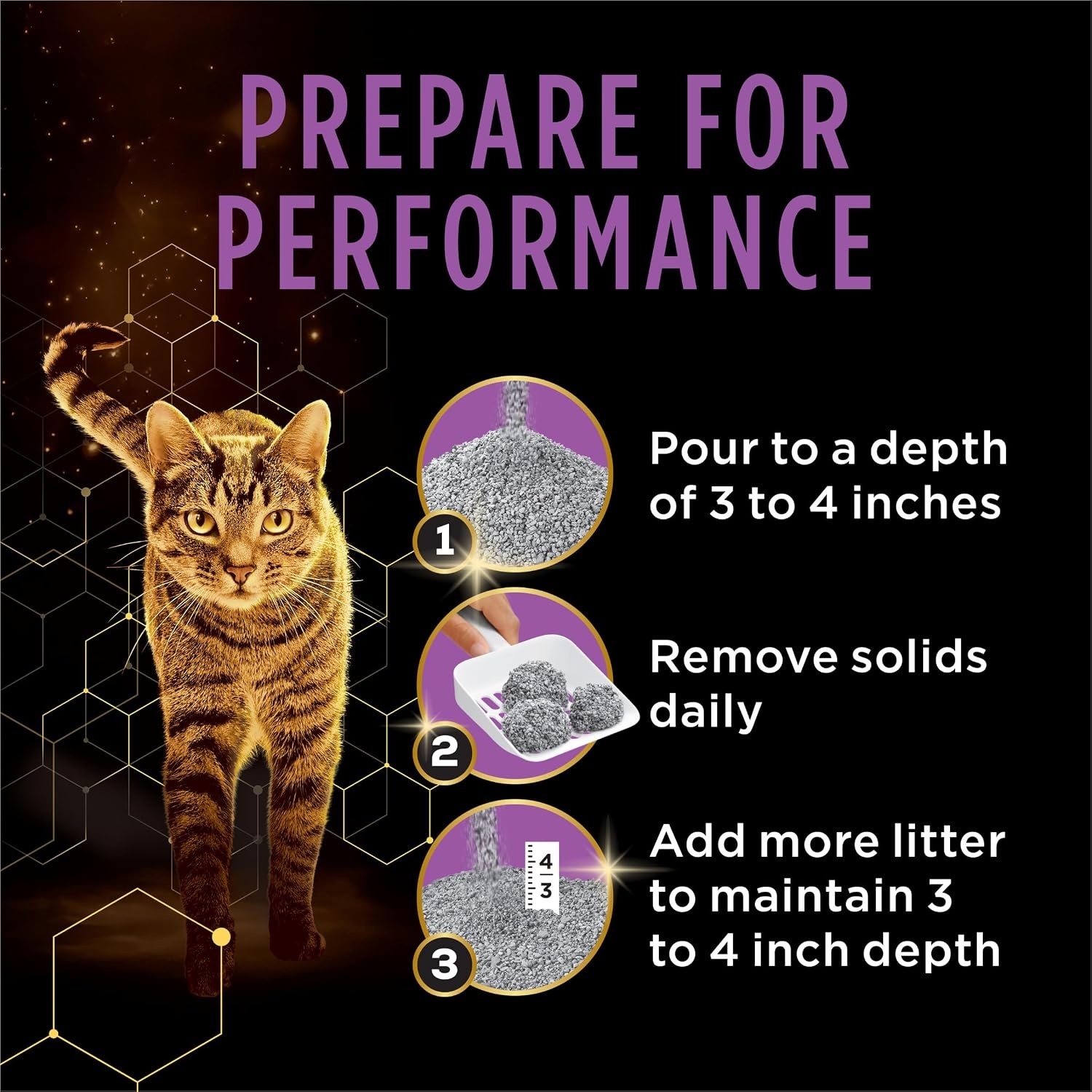 image:imagePurina Tidy Cats Tidy Feet Clumping Low Tracking Cat Litter With Odor Control Clean Linen Scent 22 lb Box