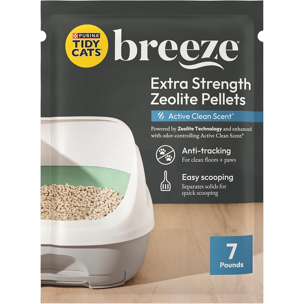 image:imagePurina Tidy Cats Breeze Enhanced Cat Litter Pellets Refill 6 35 lb Bags7 Pound Pack of 4